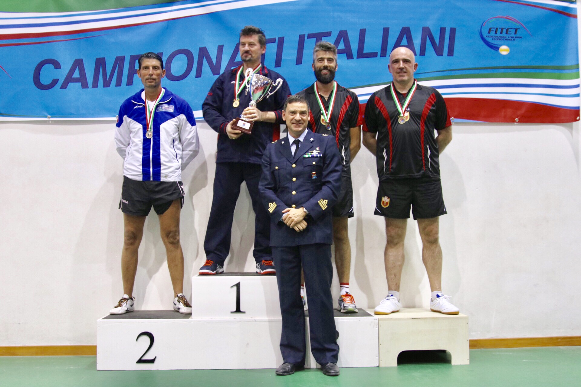 Podio Interforze Porto Santo Stefano 2018