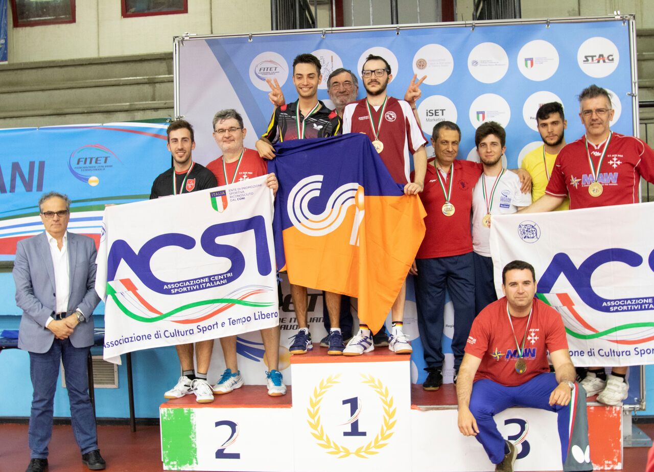 Podio a squadre EPS 2018