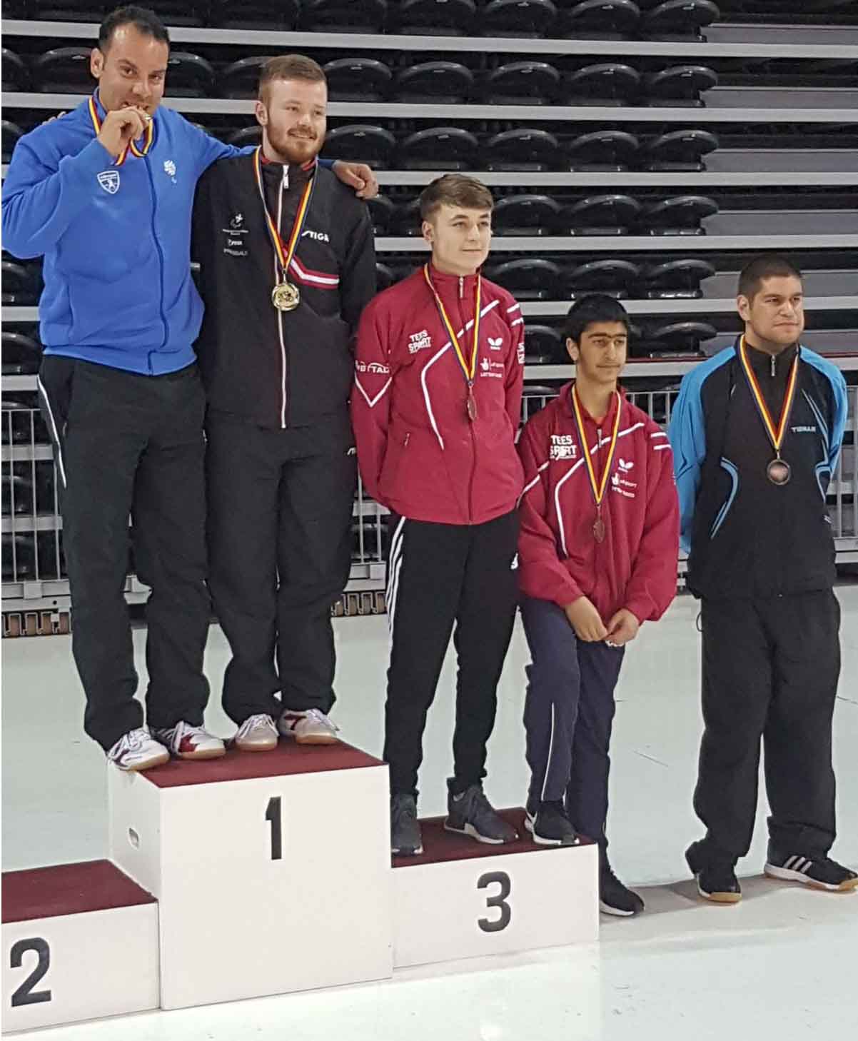 Podio a squadre classe 9 10 Cluj Napoca 2017