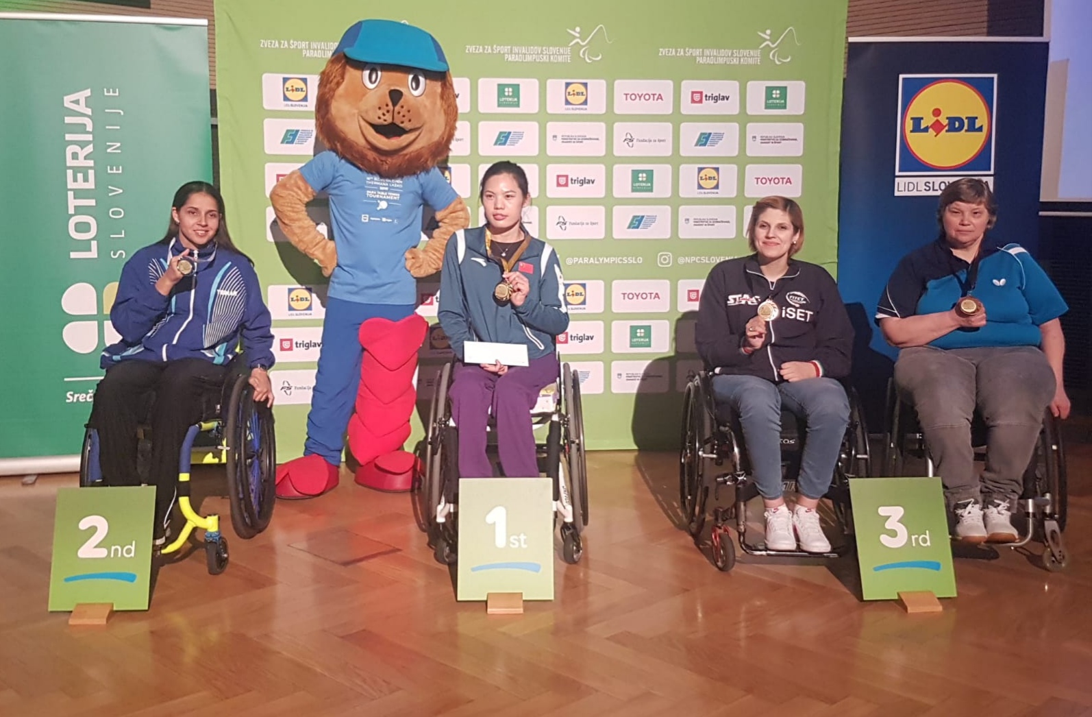 Podio a squadre di classe 2 Open di Slovenia 2019