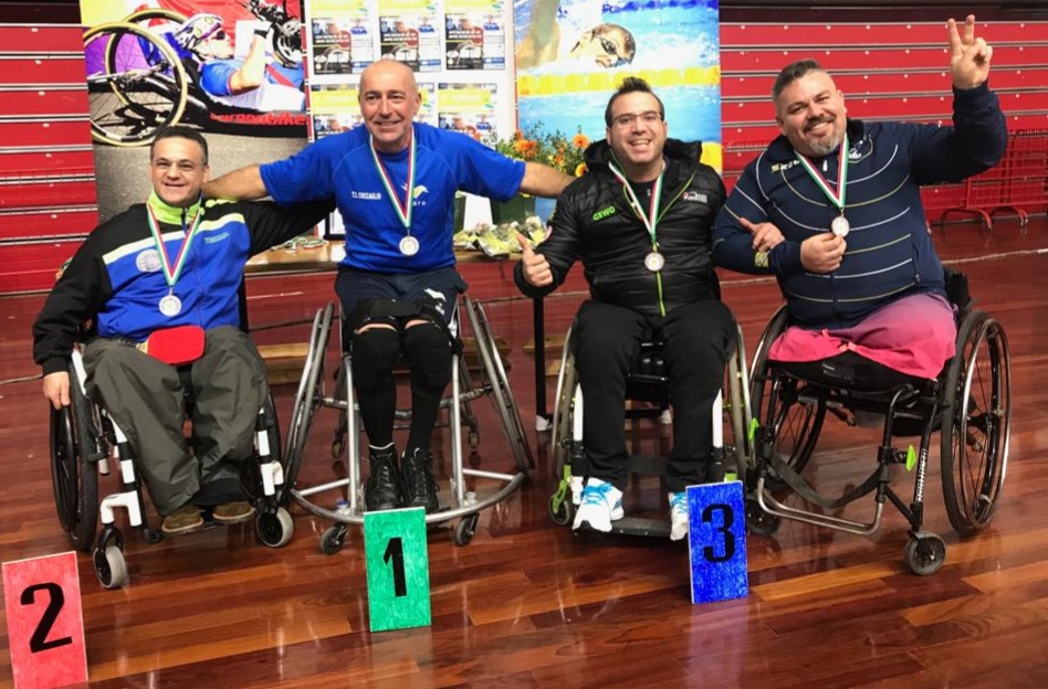 Podio classe 1 5 esordienti torneo di Brescia gennaio 2019