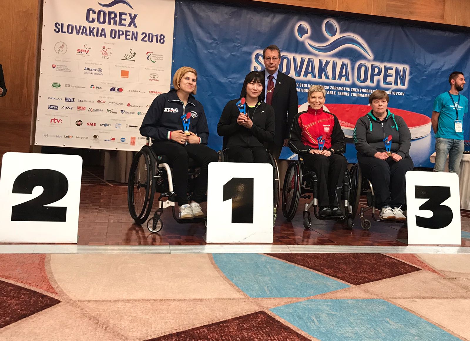 Podio classe 2 Open di Slovacchia 2018