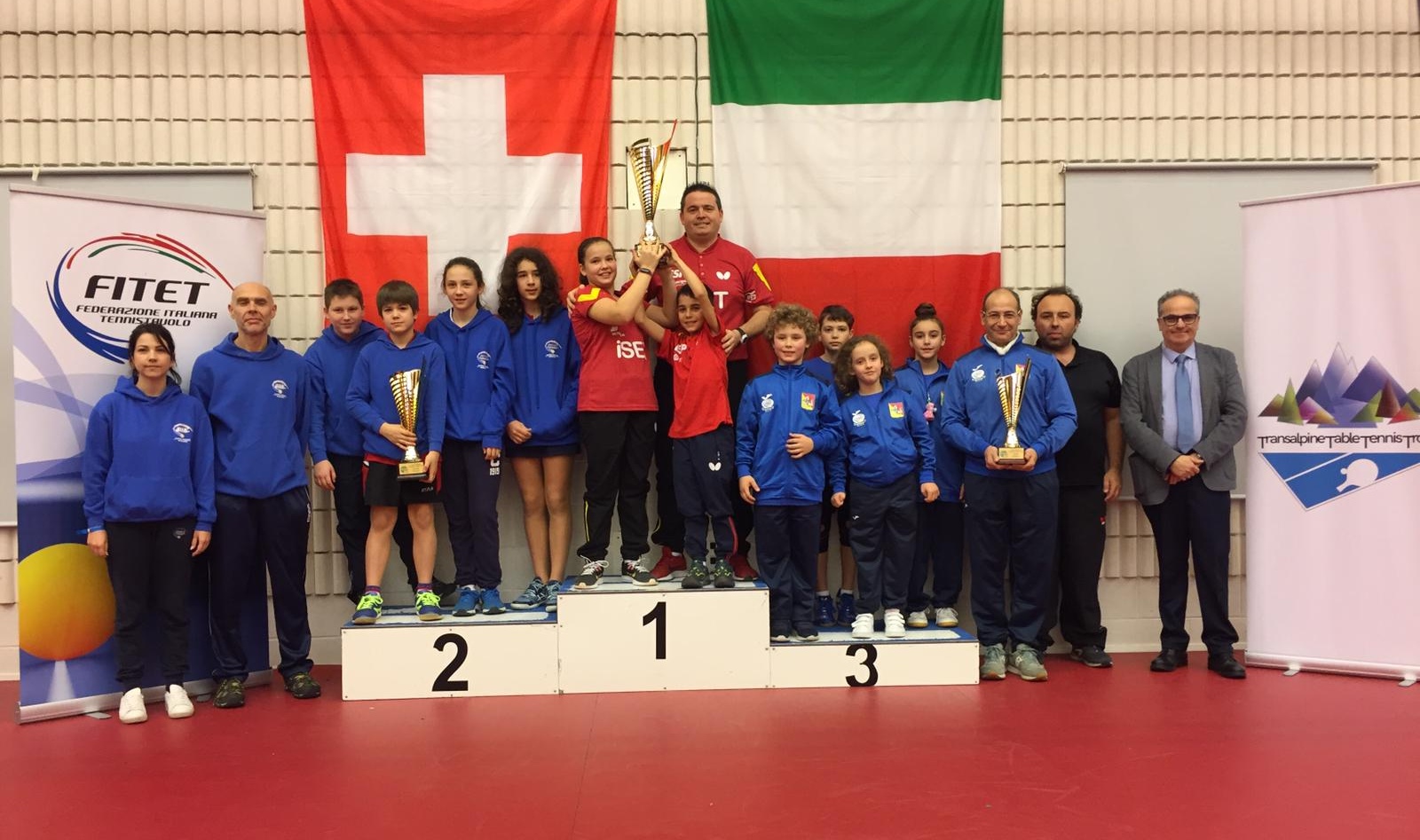 Podio classifica generale Trofeo Transalpino 2020