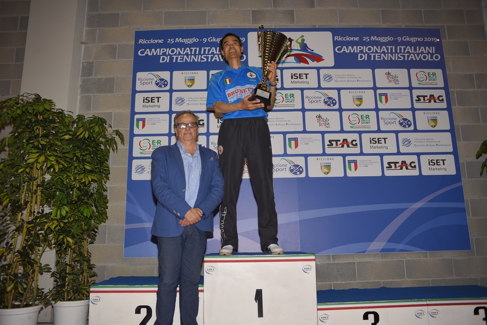 Podio classifica per società Riccione 2019