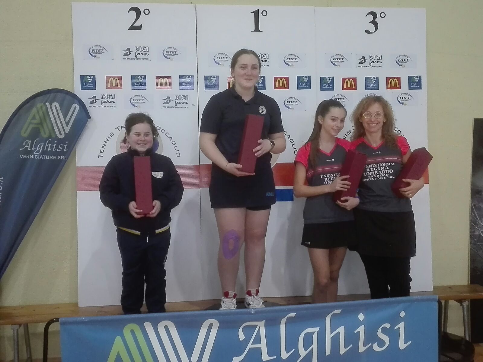 Podio consolazione singolare di quinta categoria