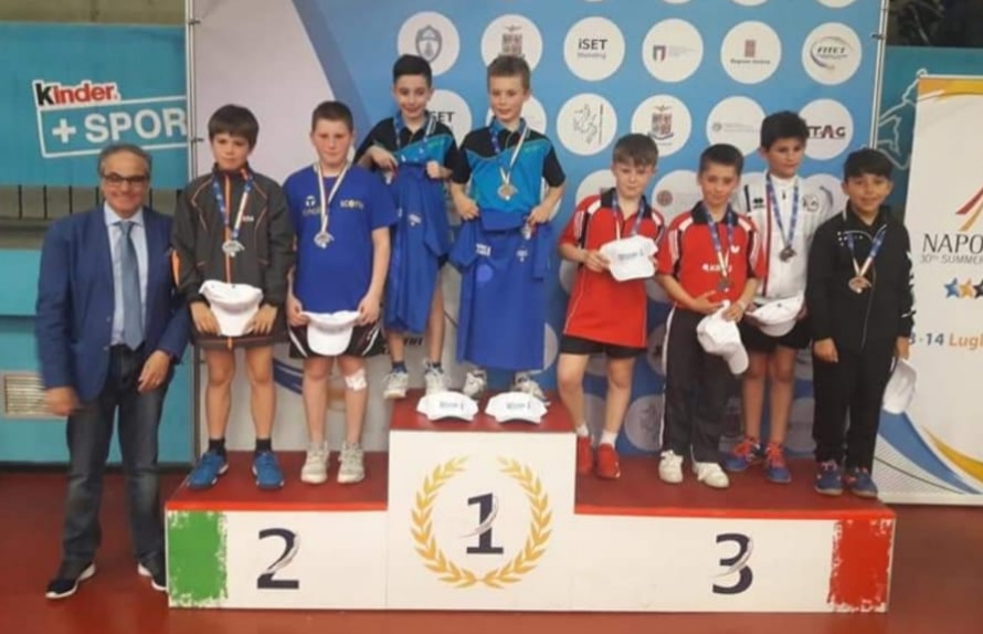 Podio doppio Giovanissimi Terni 2019 ok