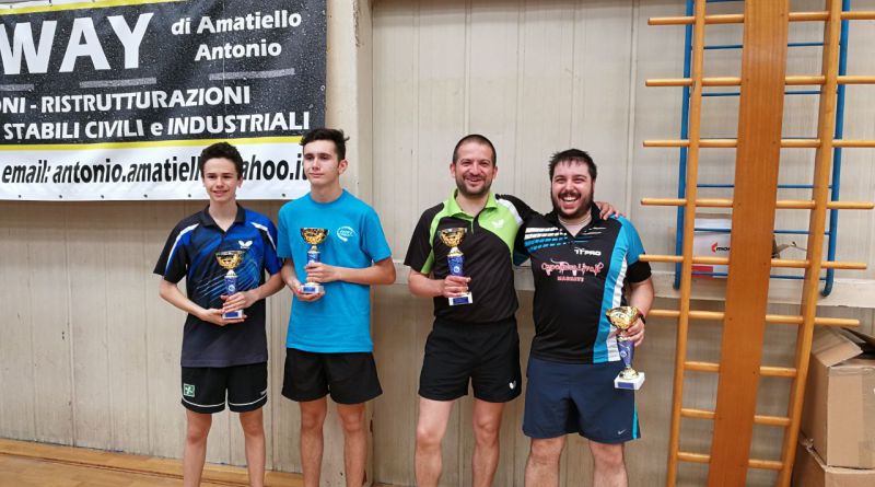 Podio doppio di terza lombardi 2017