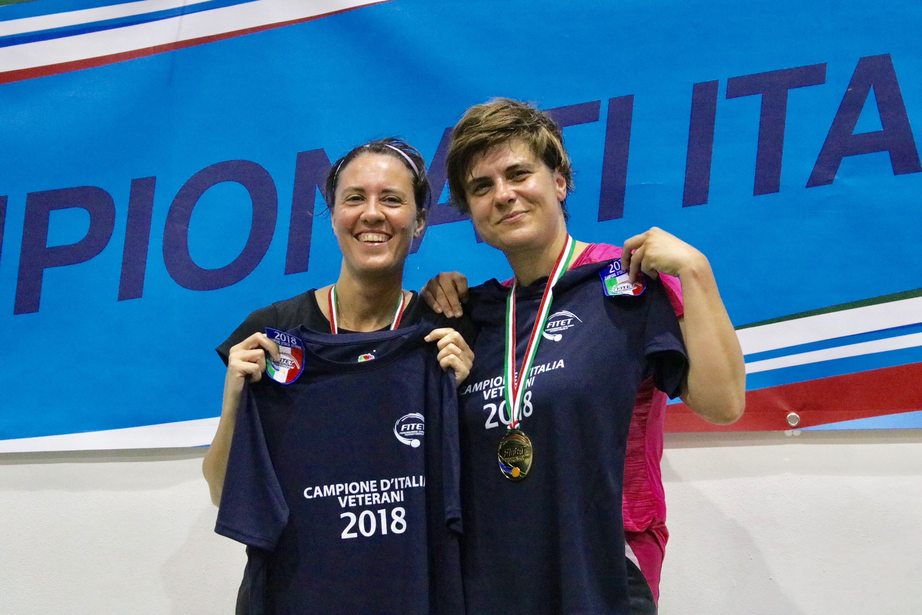 Podio doppio femminile Over 40 Porto Santo Stefano 2018