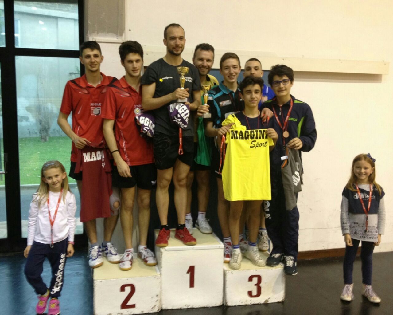 Podio doppio maschile Top 13 120 Livorno 2017