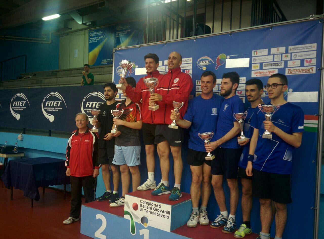 Podio doppio maschile Top 453 2000 Terni 2017