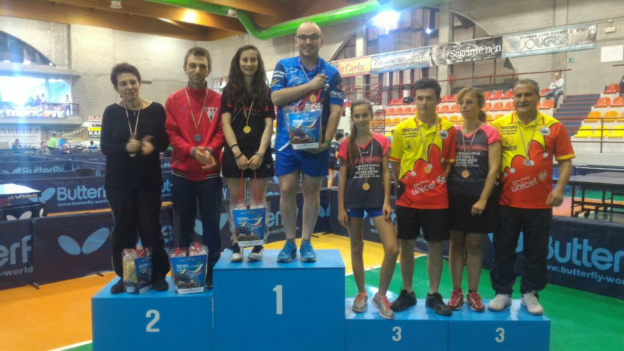 Podio doppio misto Over 2001 401 Carru 2017