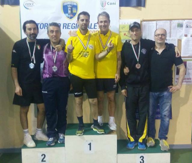 Podio doppio veterani regionali pugliesi 2017