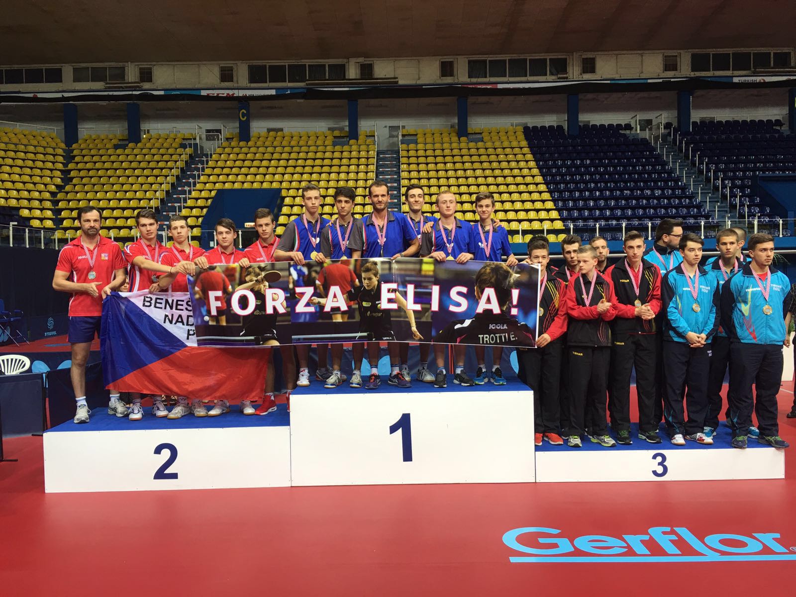 Podio juniores