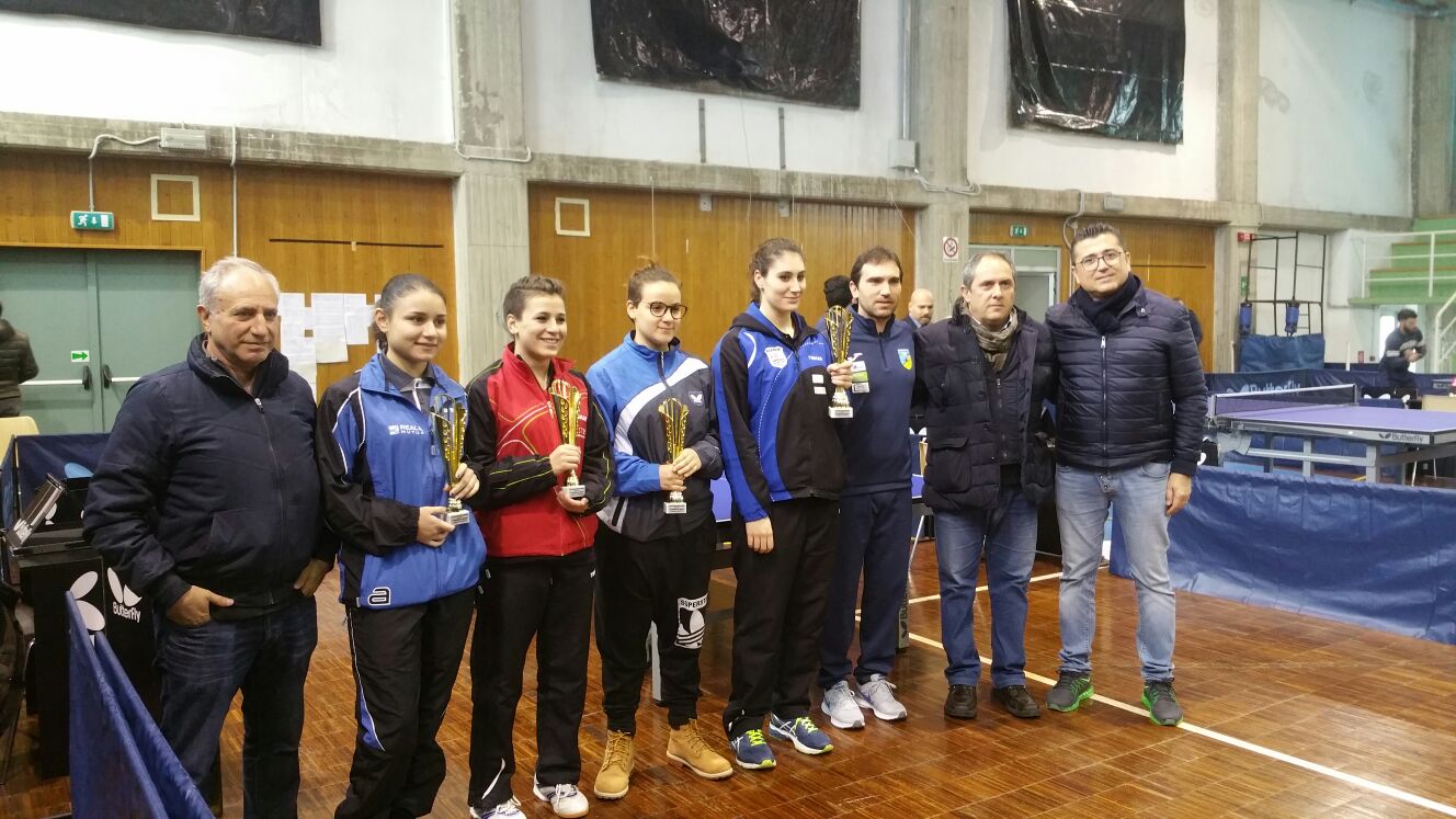 Podio juniores femminile Canicattini