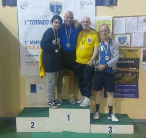 Podio paralimpici classe 6 10 regionali pugliesi 2017