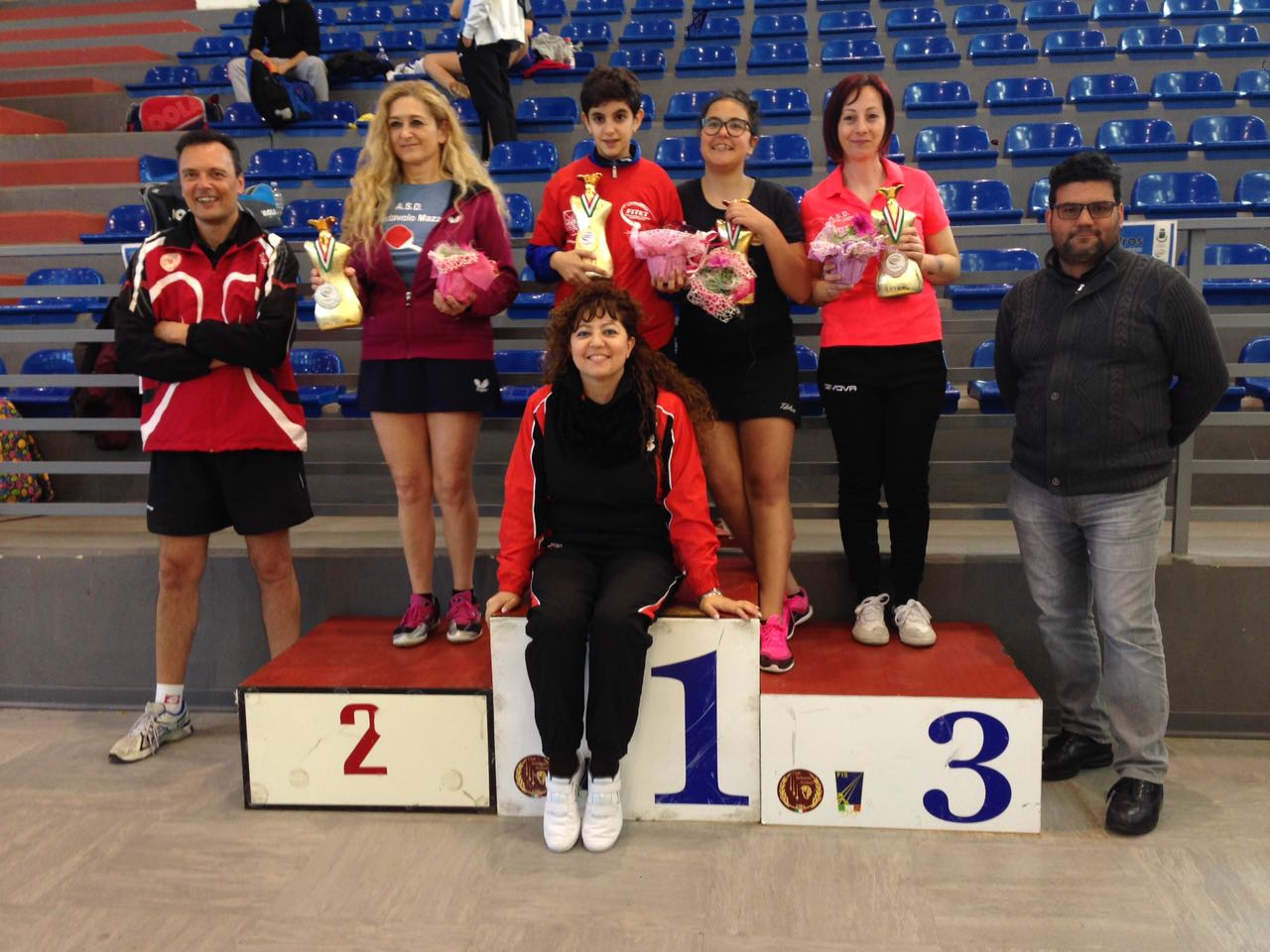 Podio quarta categoria femminile