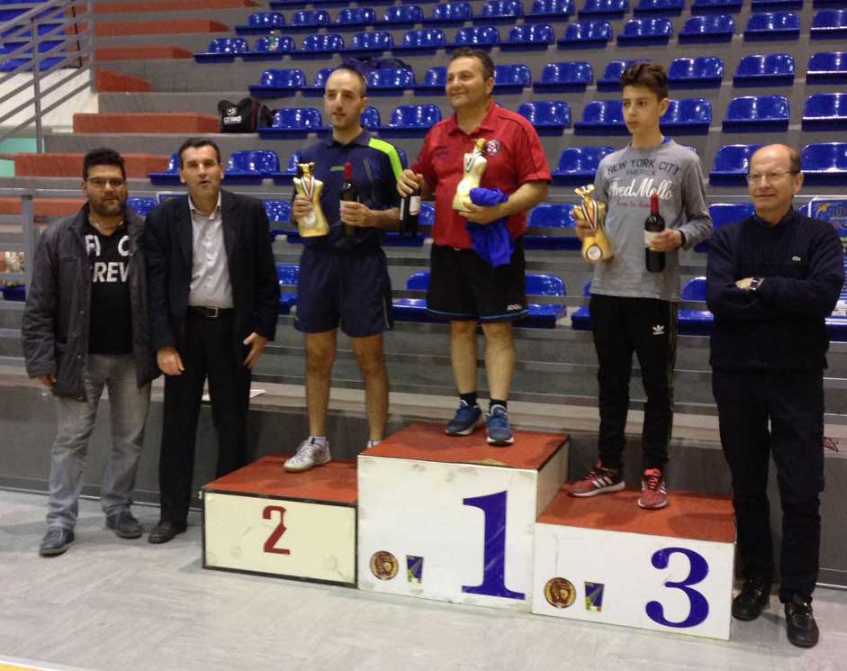 Podio quinta categoria maschile