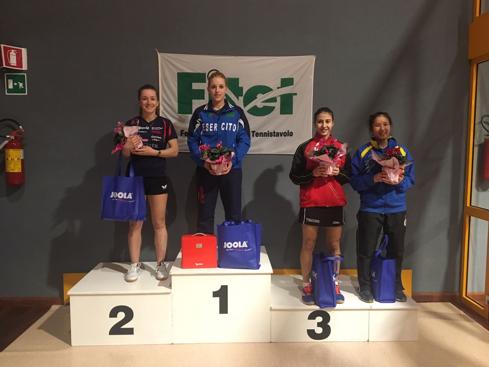 Podio singolare Top 80 femminile