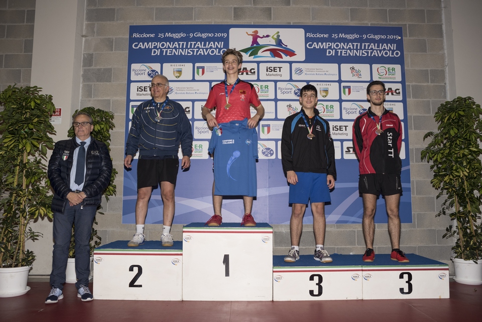Podio singolare di sesta categoria Riccione 2019