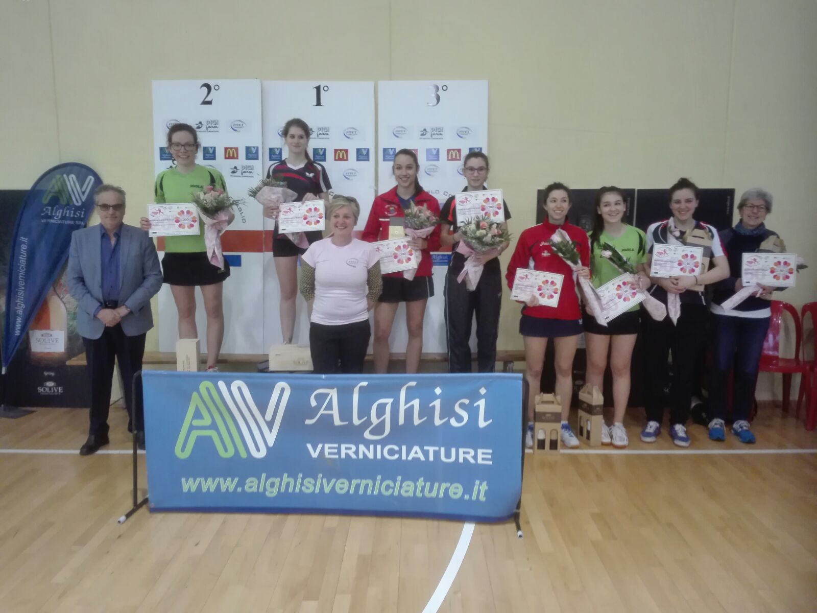 Podio singolare di terza categoria