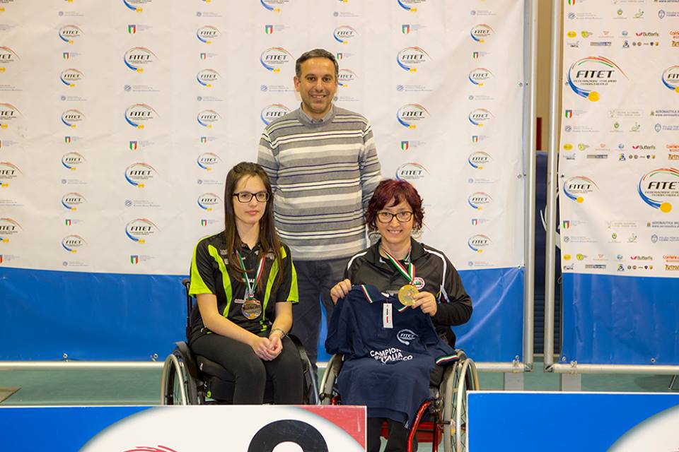 Podio singolare femminile classe 4