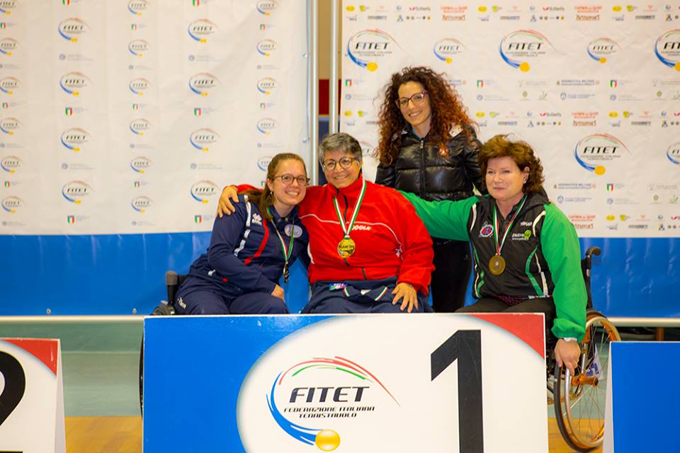 Podio singolare femminile classe 5