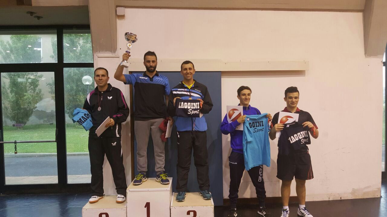 Podio singolare maschile Top 13 120 Livorno 2017