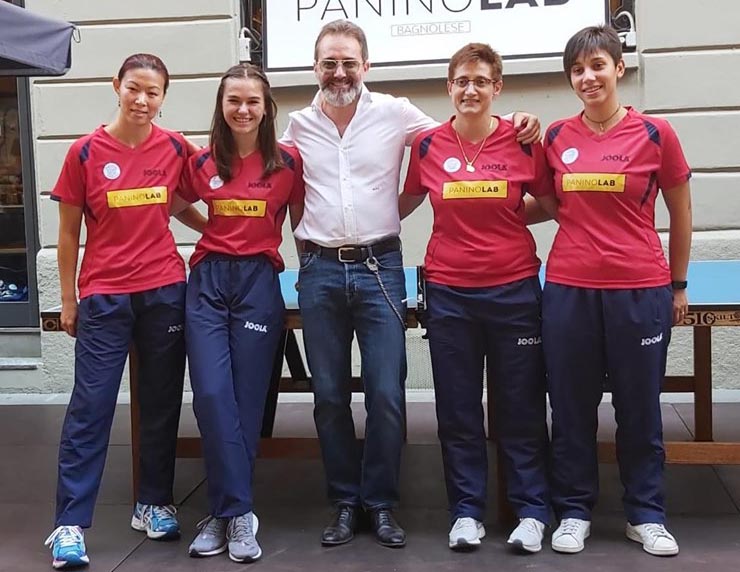 Polisportiva Bagnolese con lo sponsor 2019 2020