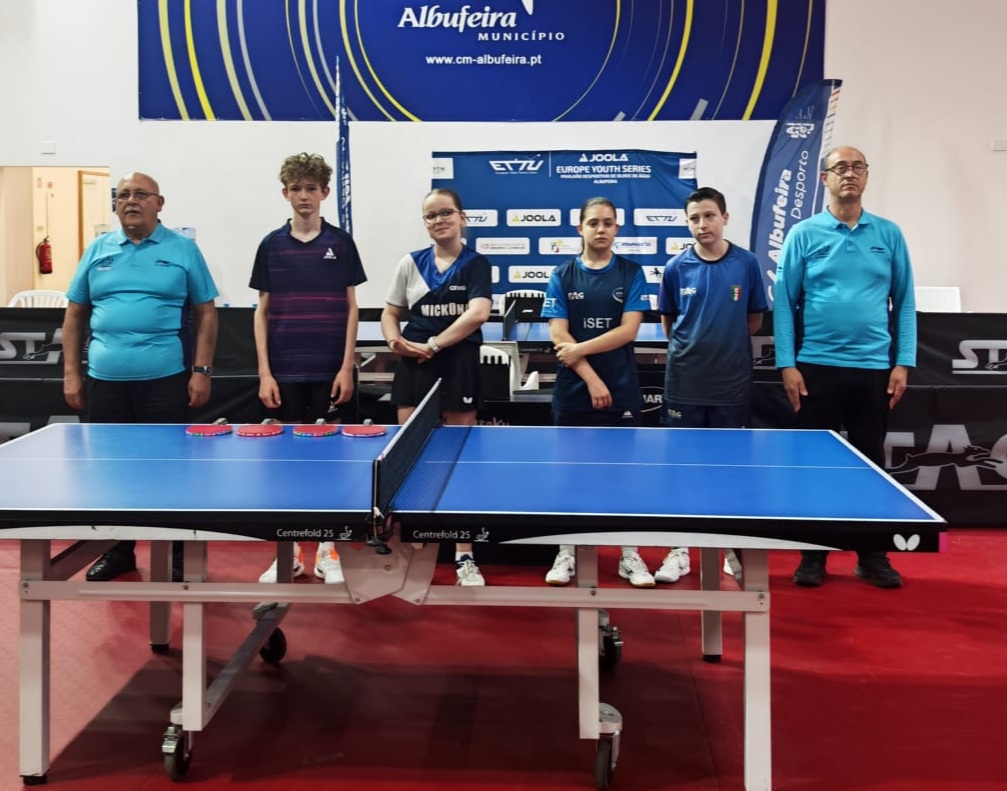 Portugal Open Europe Youth Series 2026 Pietro Campagna Serena Rossati in finale del misto Under 13