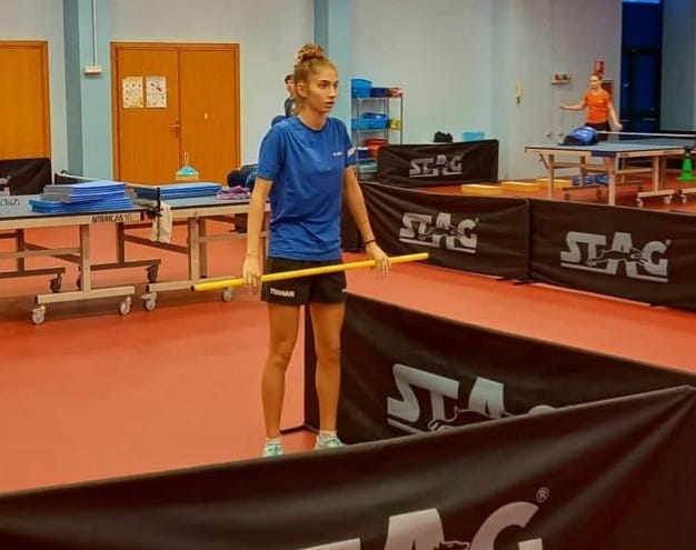 Preparazione fisica stage delle Nazionali Giulia Varveri