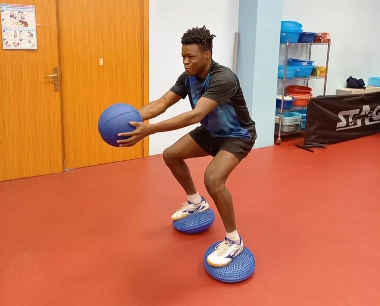 Preparazione fisica stage delle Nazionali John Oyebode