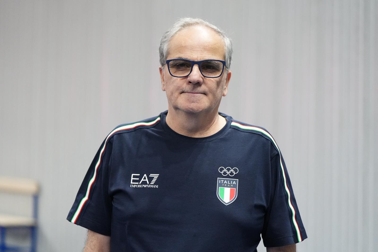 Presidente Renato Di Napoli ai Giochi del Mediterraneo di Taranto 2026