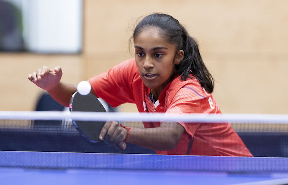 Prithika Pavade al Top 10 Europeo Giovanile 2020