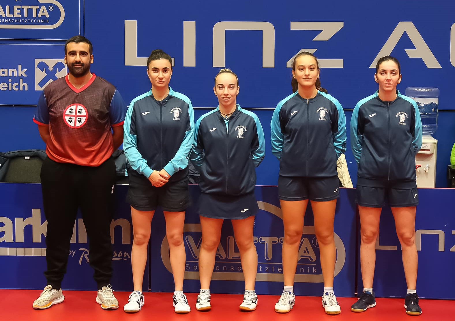 Quattro Mori Cagliari a Linz in Champions League 2024 2025
