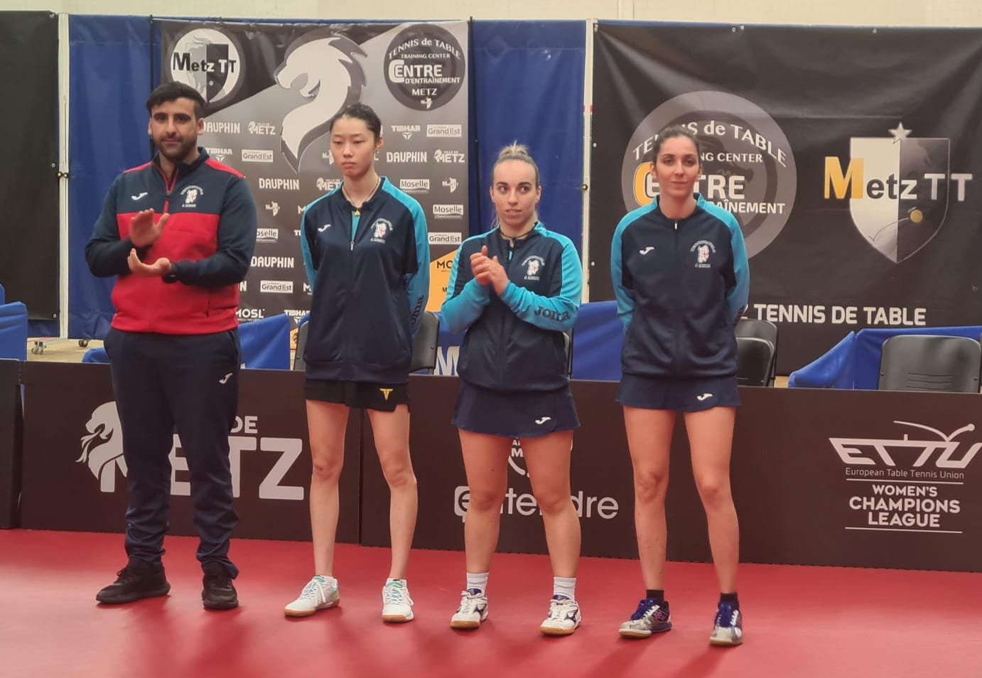 Quattro Mori Cagliari battuta in trasferta dal Metz TT Champions League 2023 2024
