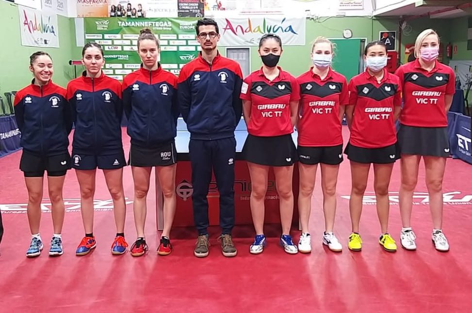 Quattro Mori in Europe Cup contro Girbau Vic TT 2021 2022