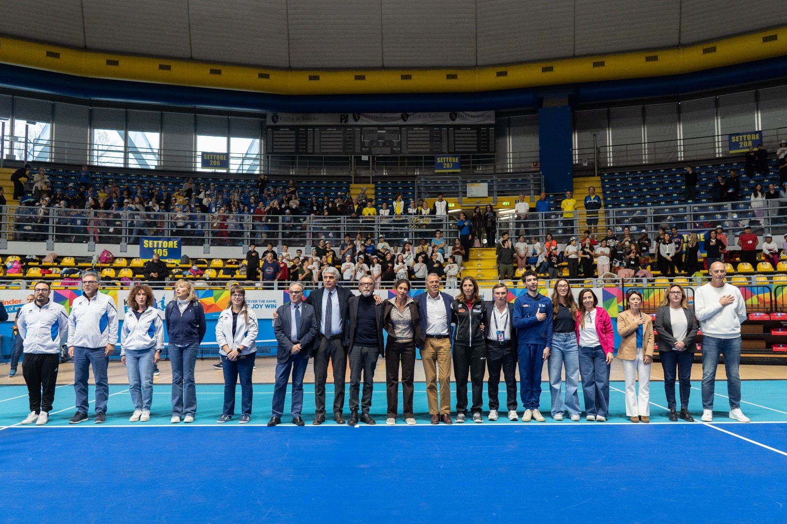 Racchette in Classe 2025 autorità presenti