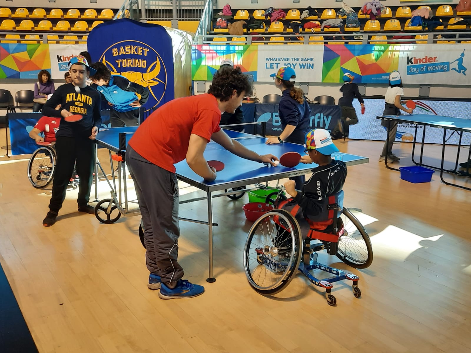 Racchette in Classe Festa finale 2022 attività disabili