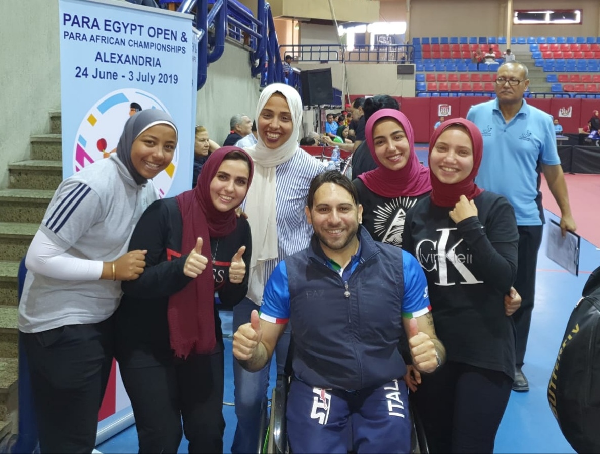 Raimondo Alecci allOpen di Egitto paralimpico 2019
