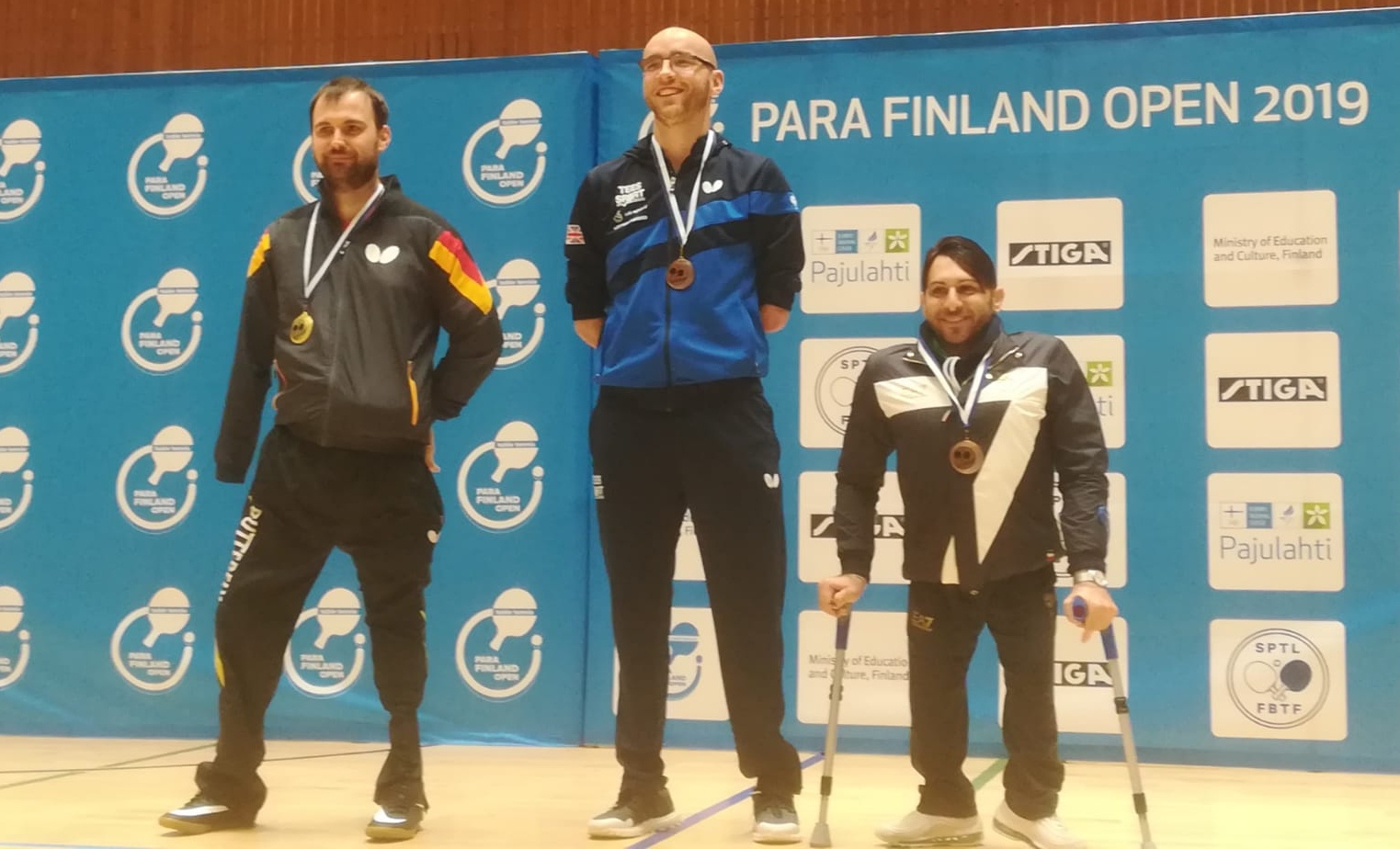 Raimondo Alecci terzo nel singolare di classe 6 in Finlandia 2019