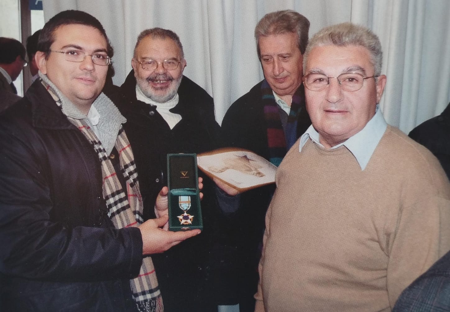 Regaldi Novara con la Stella dOro al Merito Sportivo
