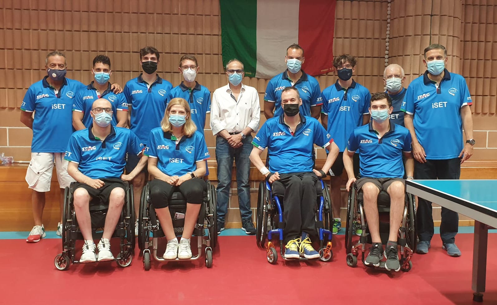 Renato Di Napoli al Centro Federale Paralimpico di Lignano Sabbiadoro luglio 2021