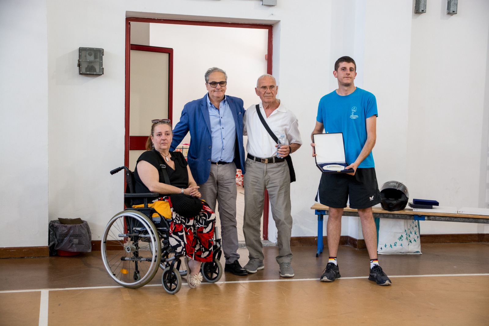 Renato Di Napoli con Lucia Russo Ivo Mazzarini e Gabriele Barchiesi