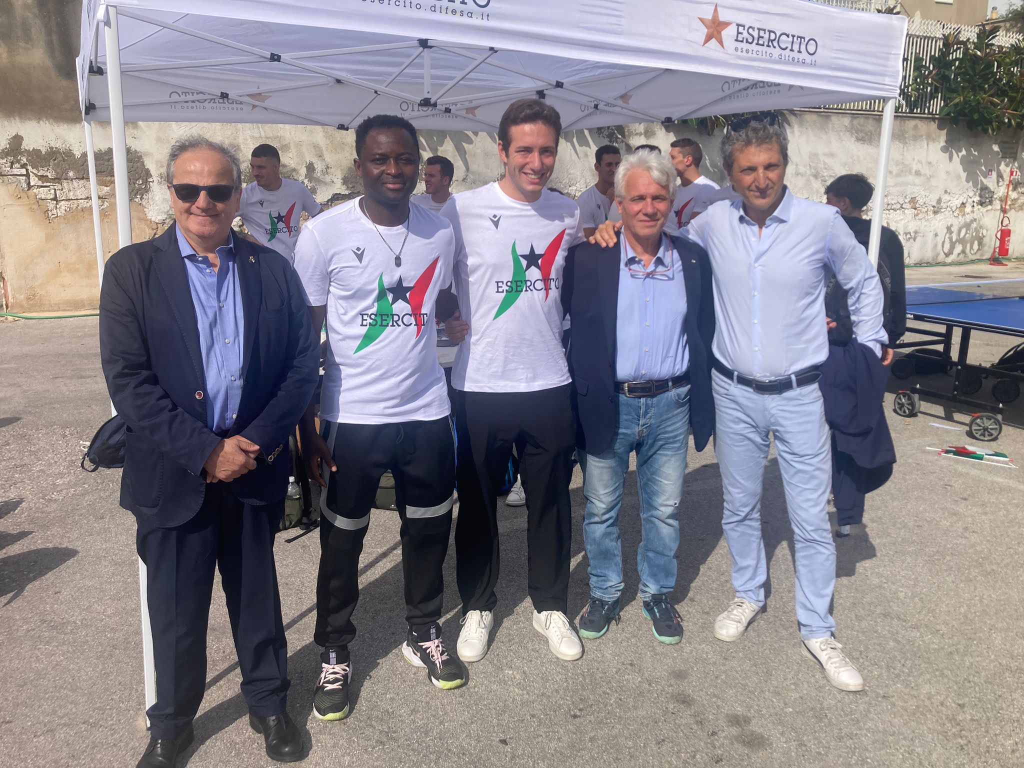 Renato Di Napoli e Pietro Guarino a Esercito Sport in Piazza 2024