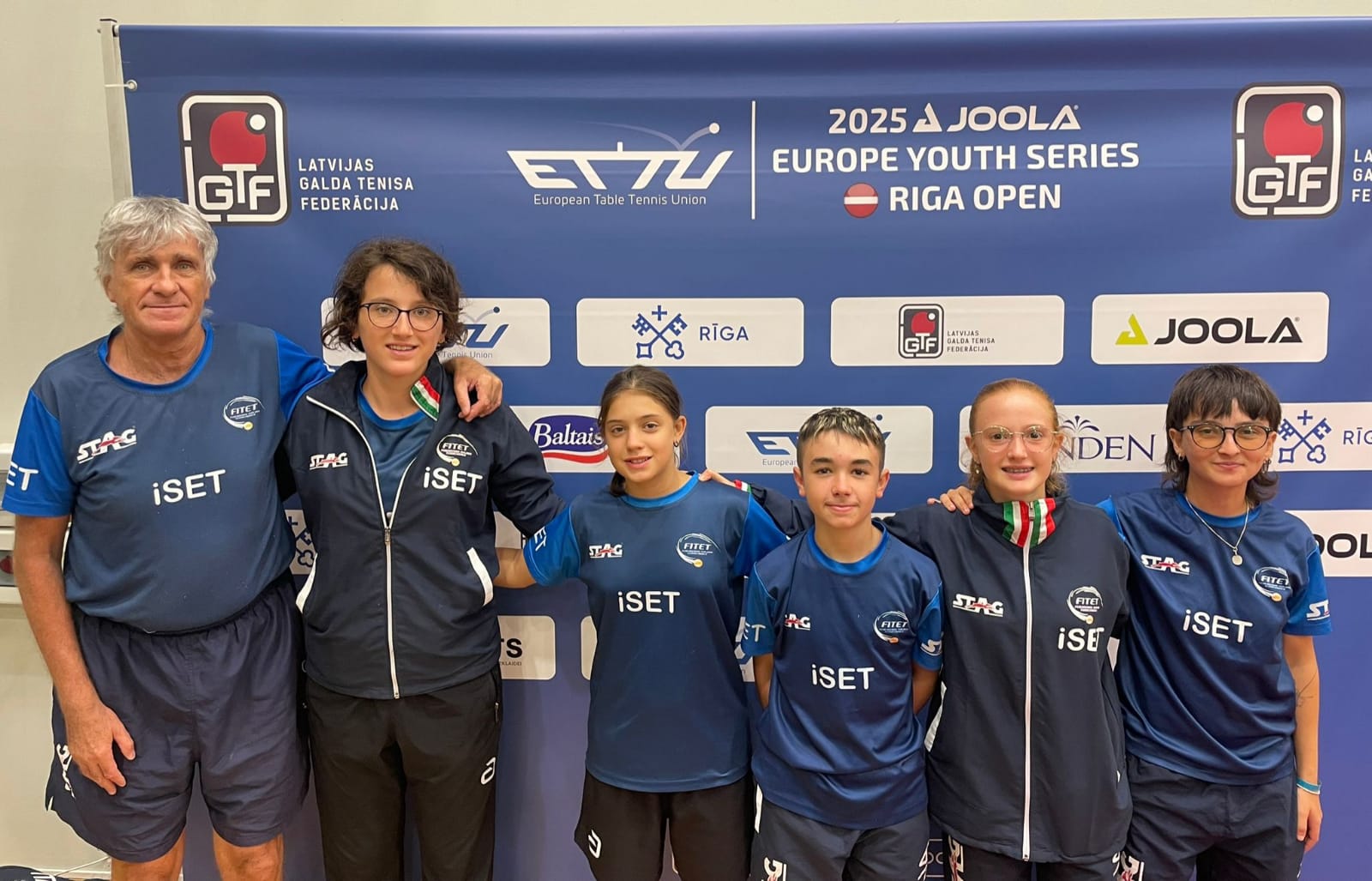 Riga Open 2025 la squadra azzurra