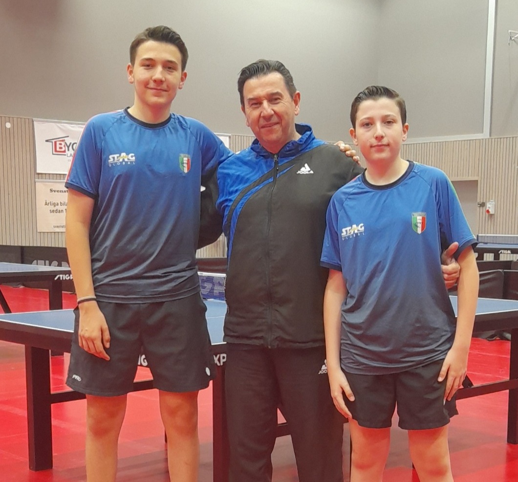 Rising Stars Training Camp di Halmstad Giulio Sauro e Pietro Campagna giugno 2026