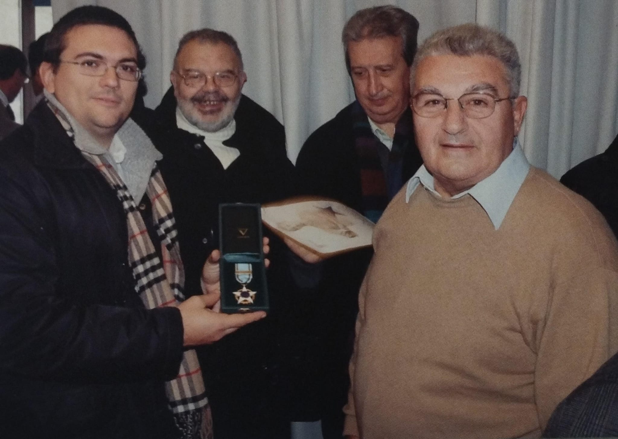 Roberto Maragni con Claudio Sassi Giorgio Massolo e Stefano Spaini