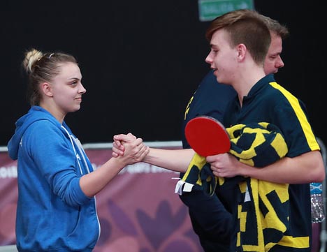 Sabina Surjan e Truls Moregard Giochi Olimpici Giovanili 2018 ok