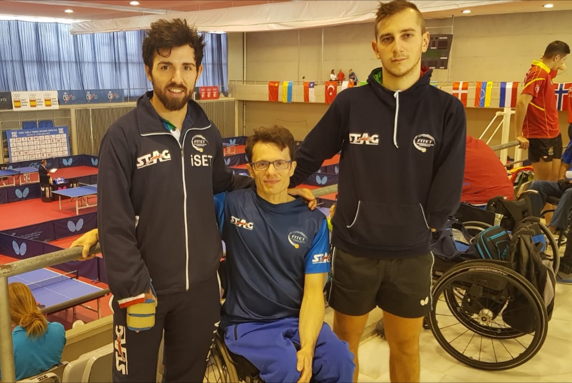 Samuel De Chiara Francesco Baggio e Lorenzo Cordua Open di Spagna 2018