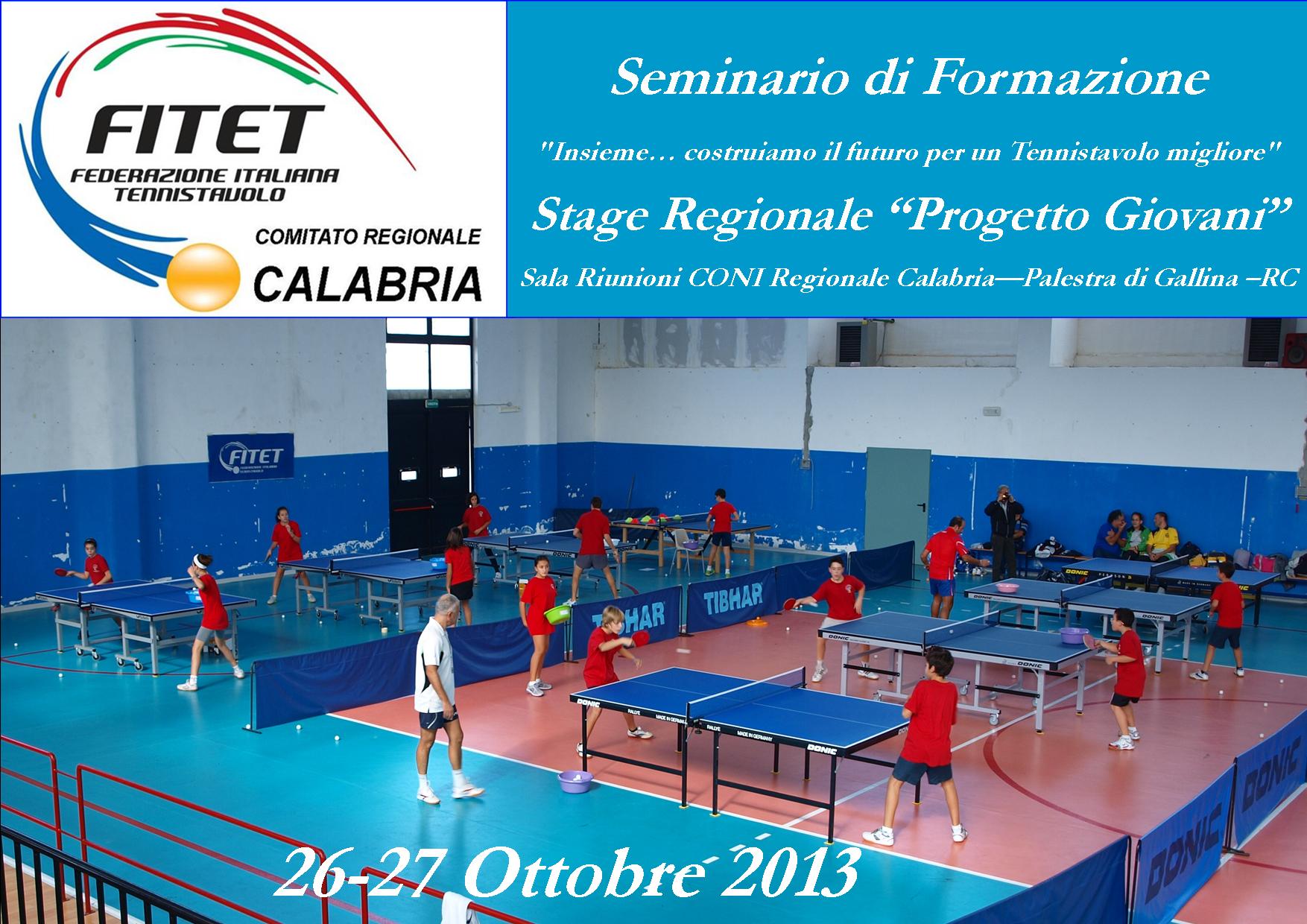 Seminario del 26 Ottobre  II Fitet Calabria